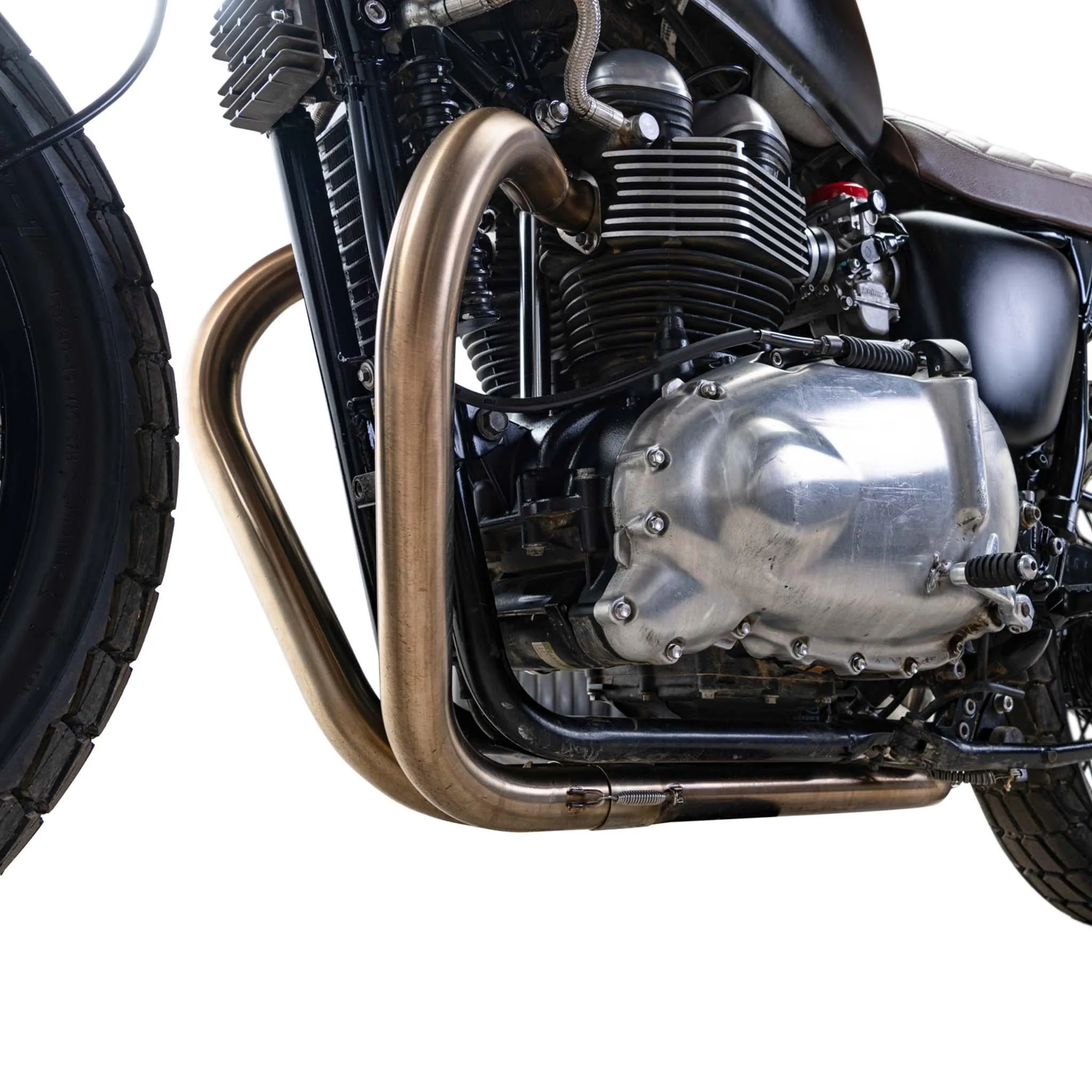 2-2 Tracker Exhaust for Triumph Bonneville & T100 / Scrambler 900 / Thruxton 900