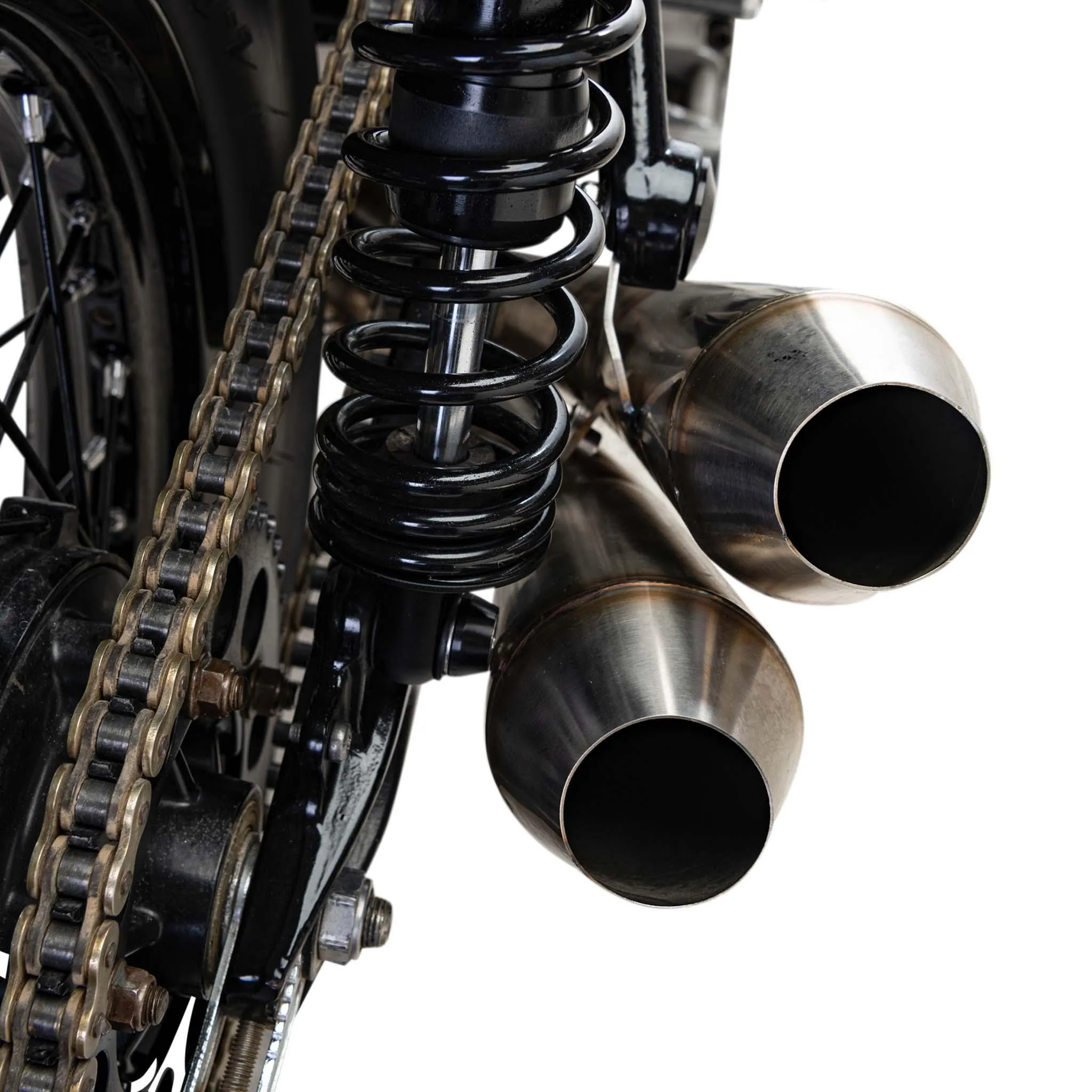 2-2 Tracker Exhaust for Triumph Bonneville & T100 / Scrambler 900 / Thruxton 900