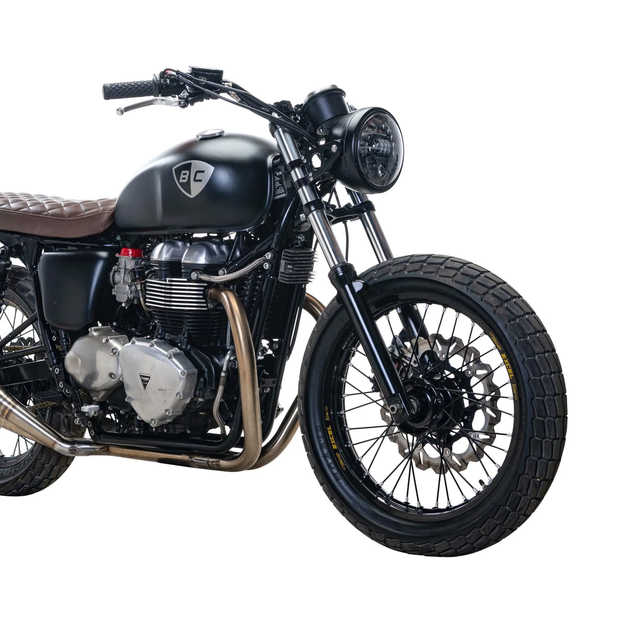2-2 Tracker Exhaust for Triumph Bonneville & T100 / Scrambler 900 / Thruxton 900