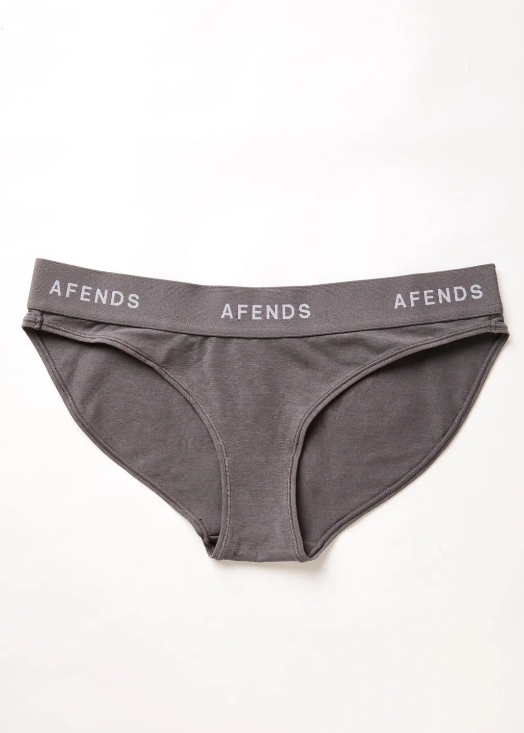 AFENDS Womens Molly - Bikini Briefs 3 Pack - Steel