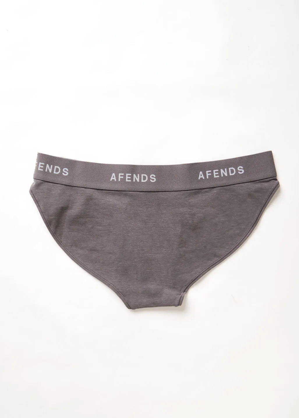 AFENDS Womens Molly - Bikini Briefs 3 Pack - Steel