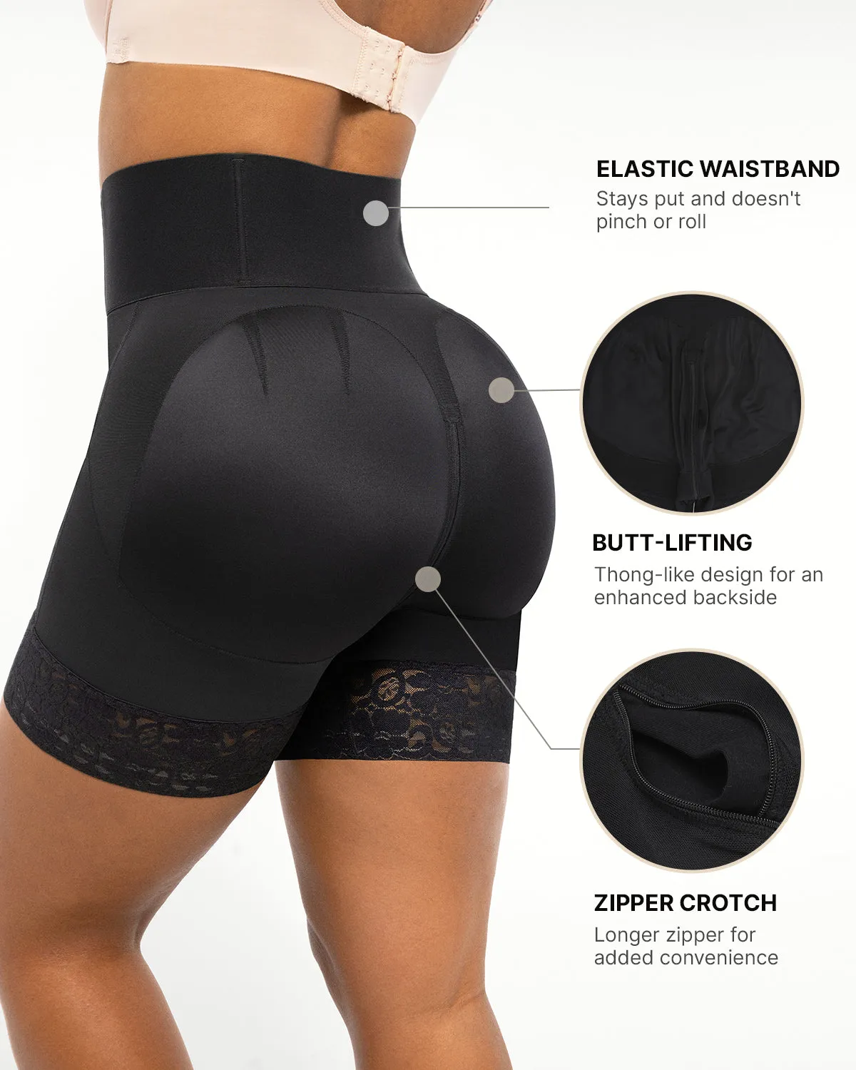 AirSlim® Boned Sculpt High Waist Shorts