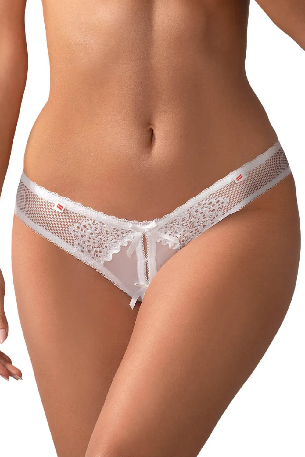 Alabastra Crotchless Thong