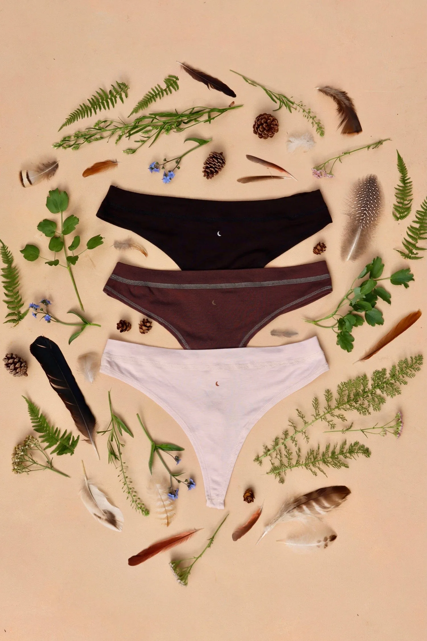 Apricot Moon Yoga Thong