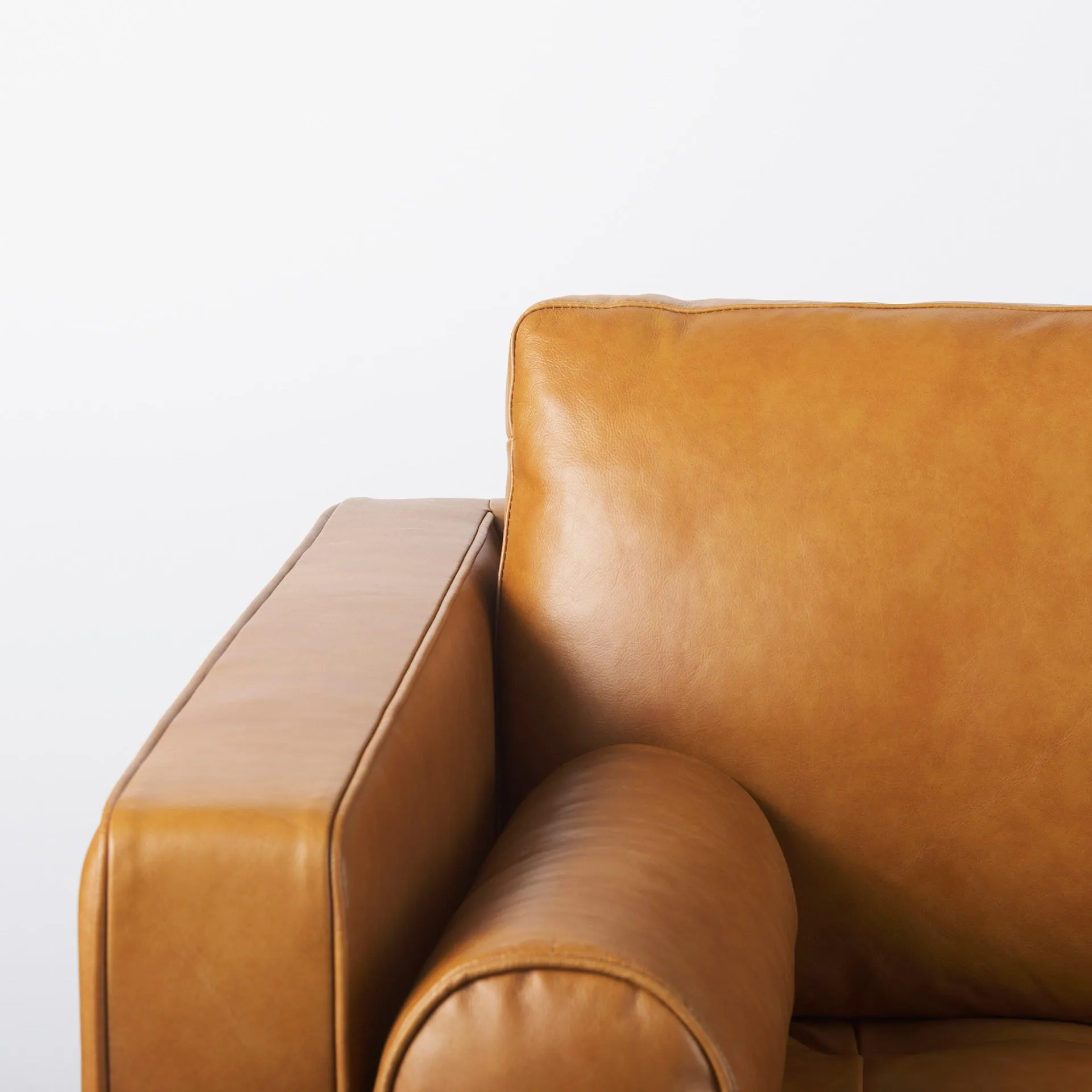 Arne Sofa in Tan Leather