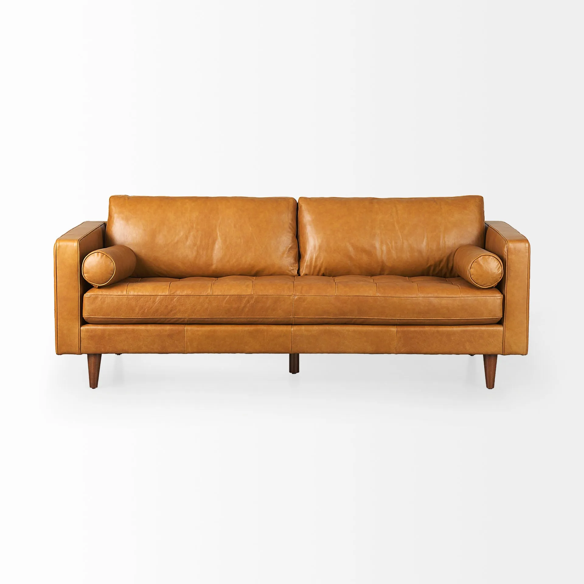 Arne Sofa in Tan Leather