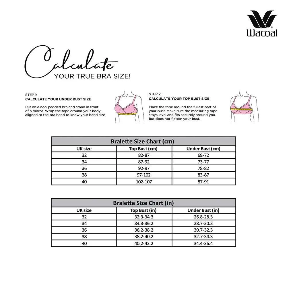 B-Smooth Padded Non-wired Full Cup Everyday Wear Full coverage Bralette - Red