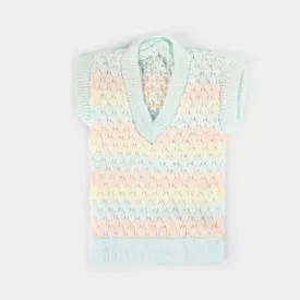 Baby Woolen Inner Wear Sweater-Blue 3M 