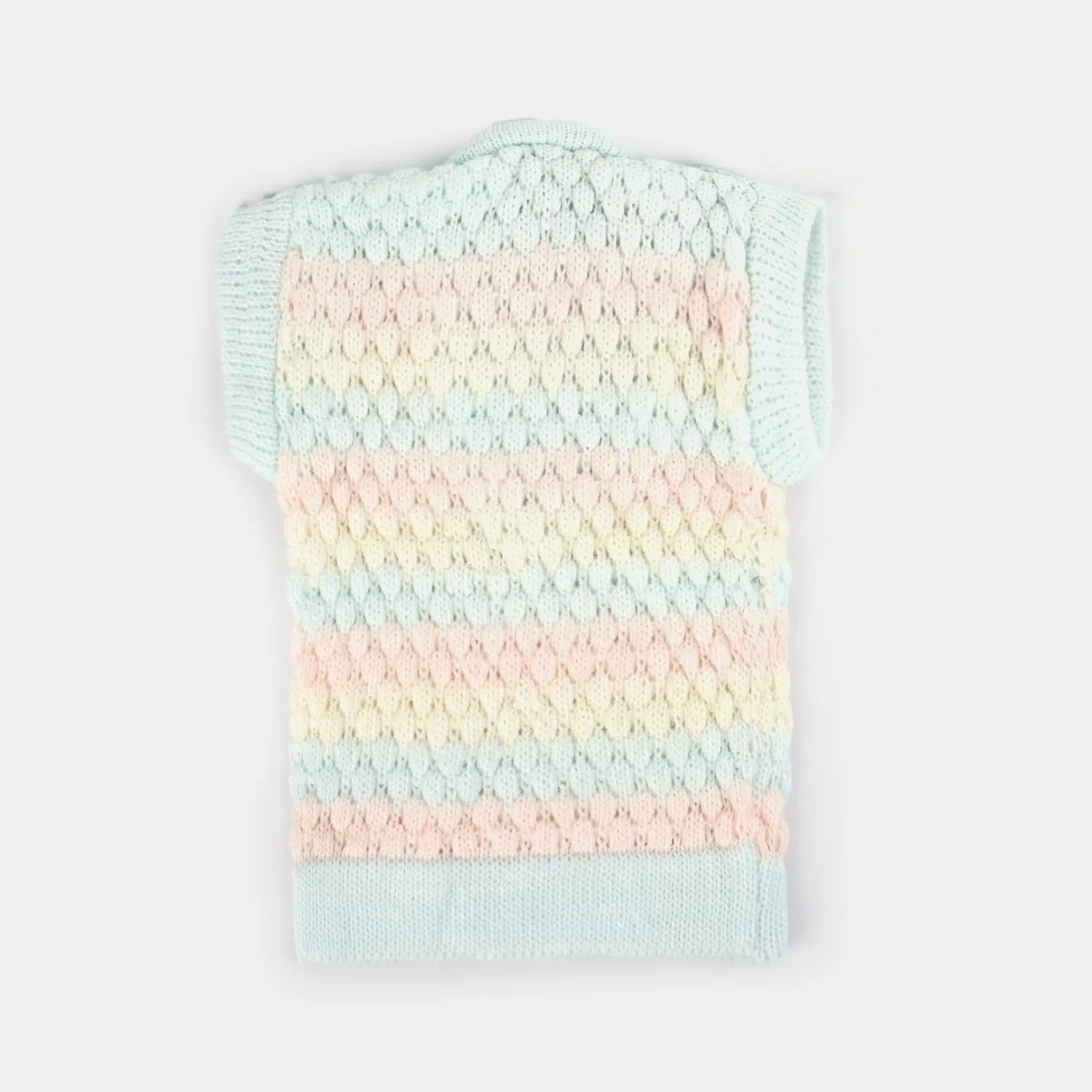 Baby Woolen Inner Wear Sweater-Blue 3M 