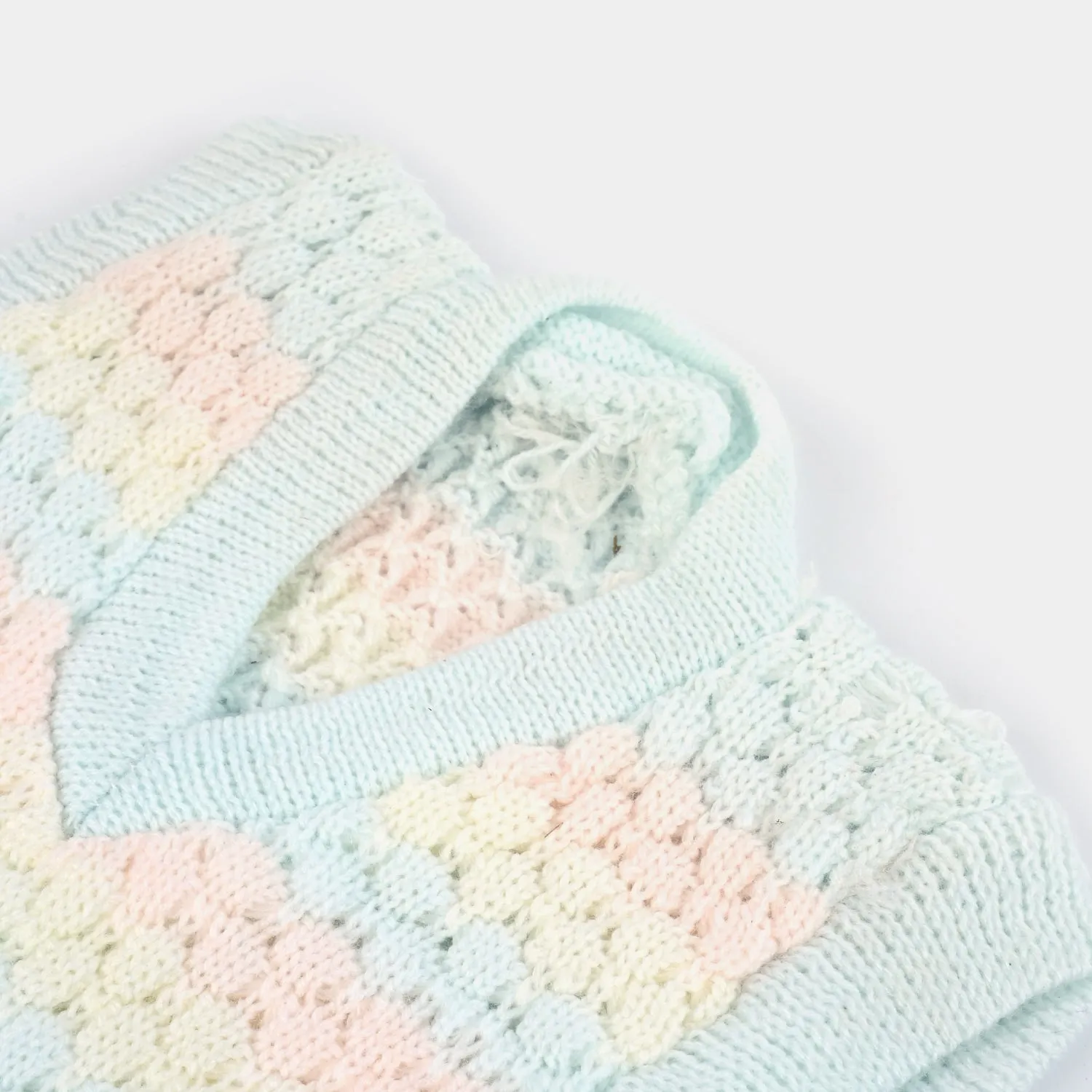 Baby Woolen Inner Wear Sweater-Blue 3M 
