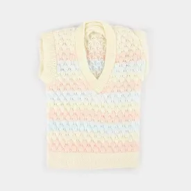 Baby Woolen Inner Wear Sweater-Yellow 6M 