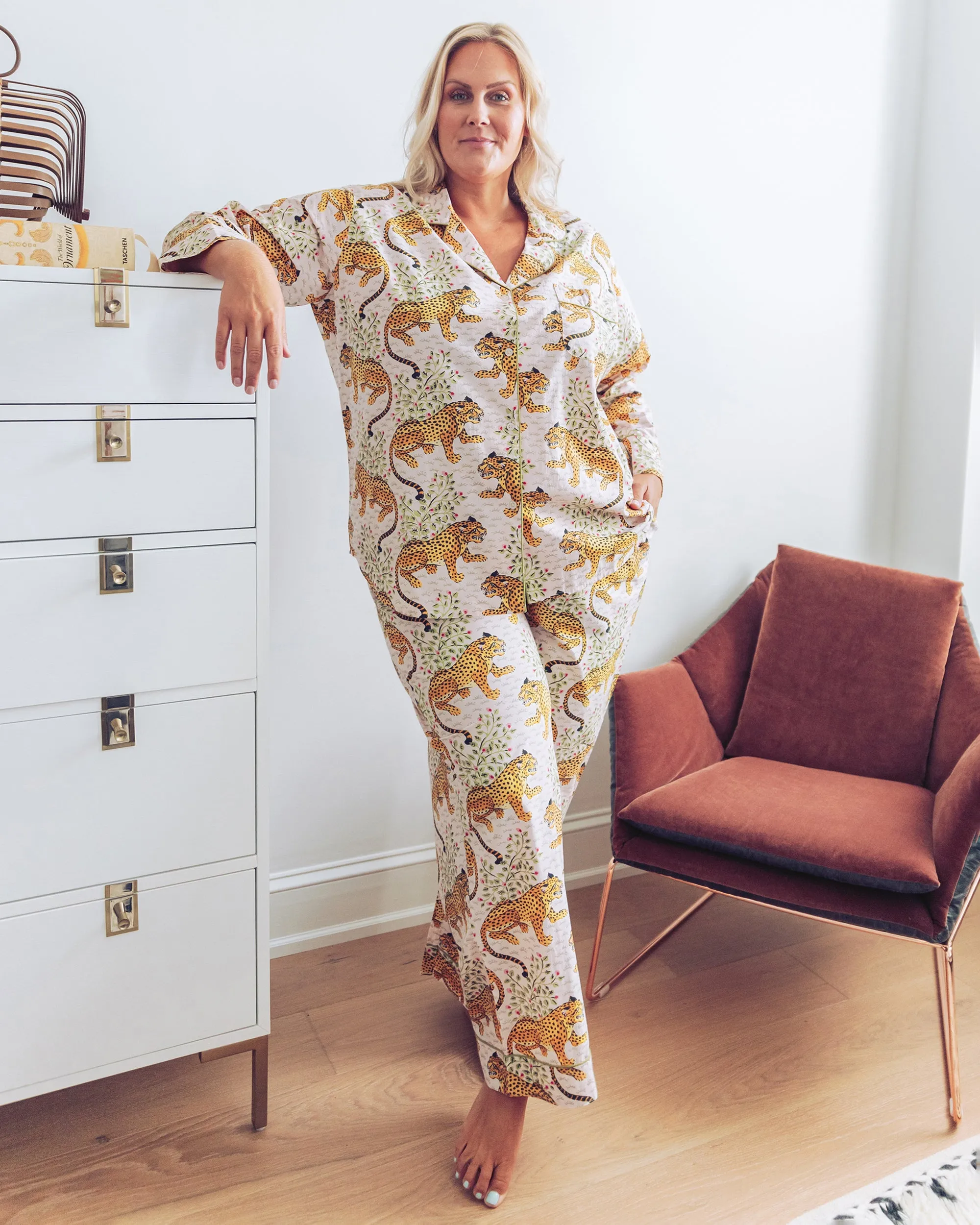 Bagheera - Tall Long PJ Set - Blush