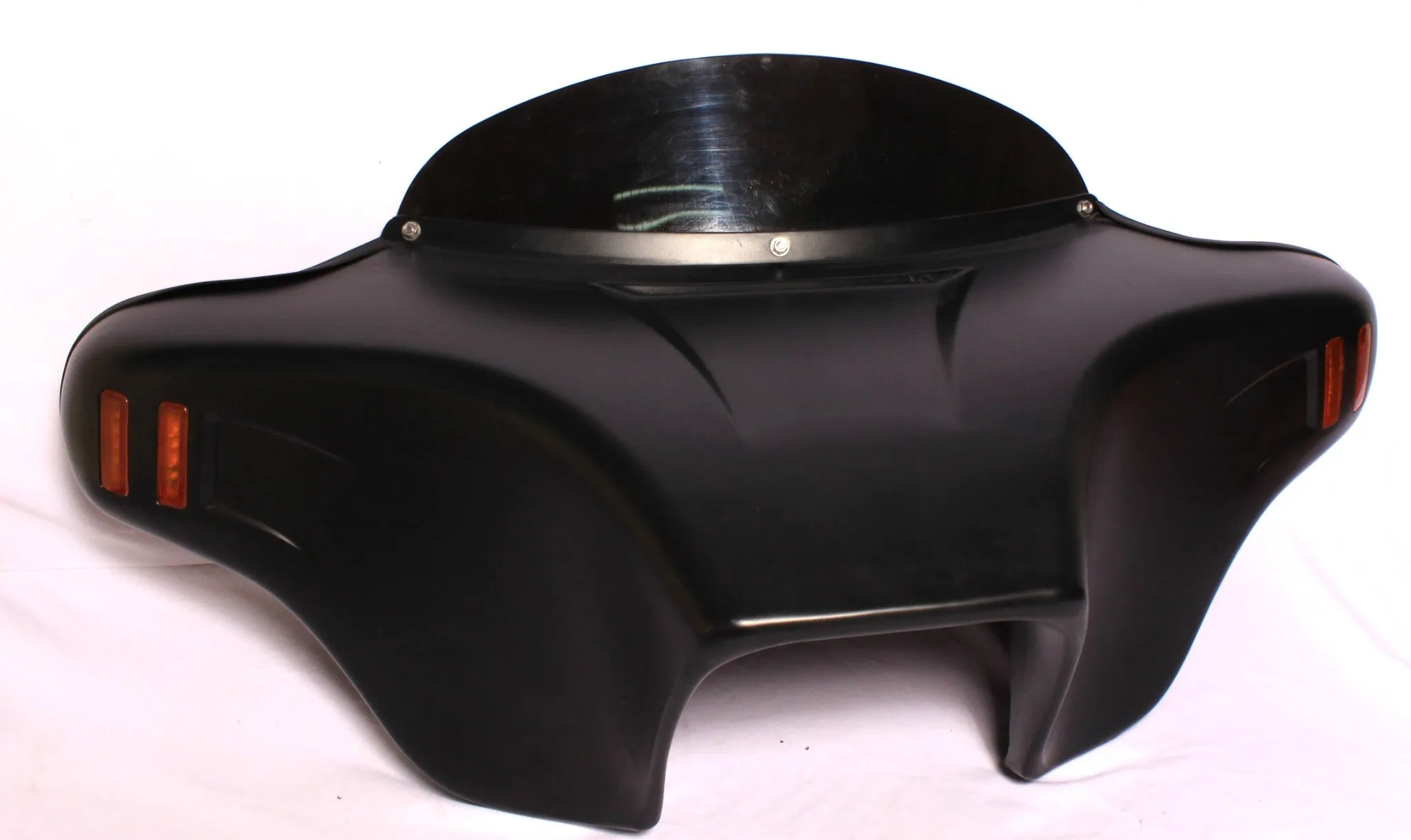 Batwing Fairing Windshield Triumph Touring Rocket III 4x5 Primer ABS Amber Light