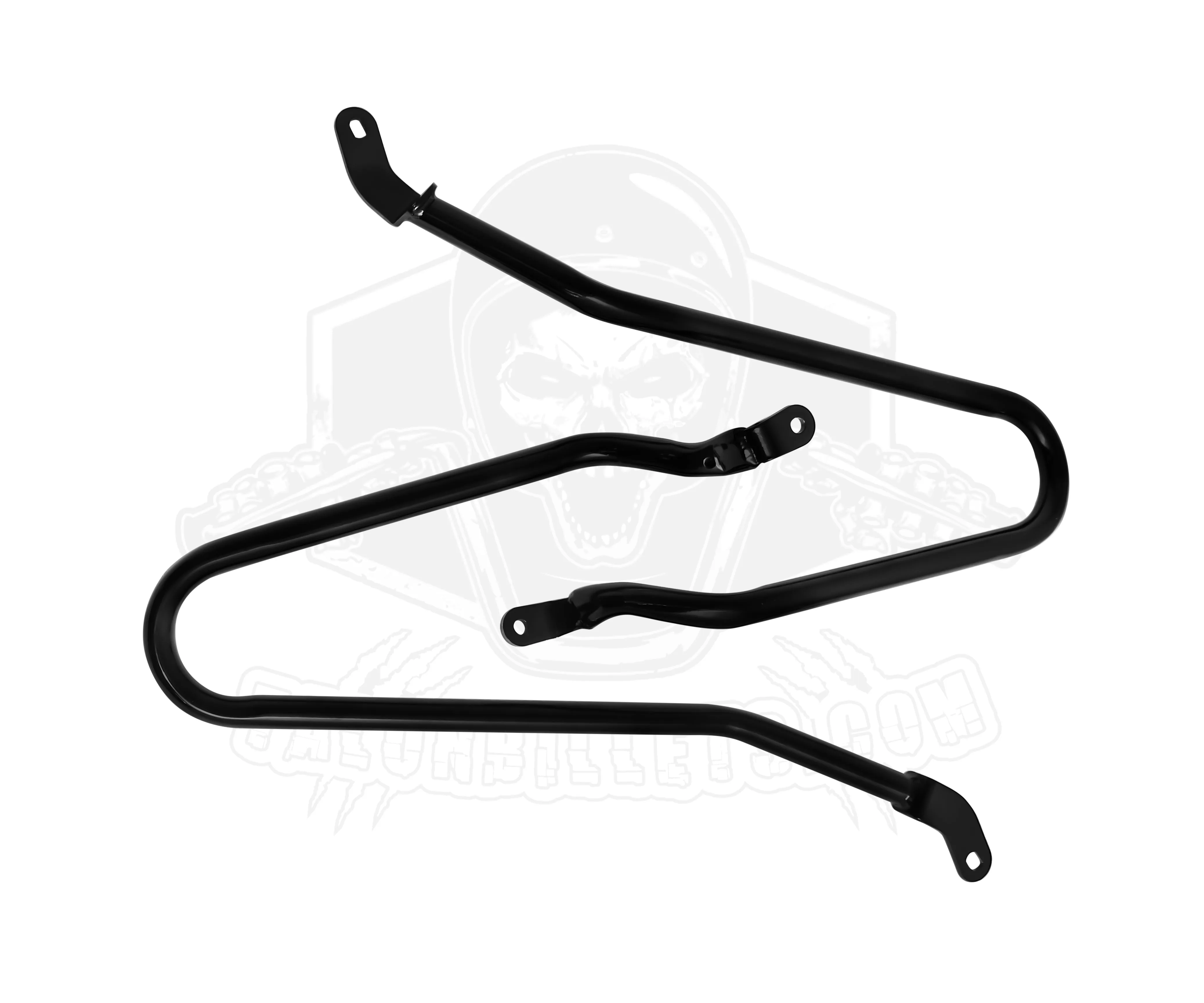 BLACK Motone Set Pannier / Luggage Rails 2016  Triumph Bobber & Speedmaster 1200