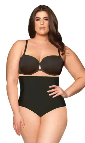 Body Hush Pinup High Waist Panty, Black (BH1606)