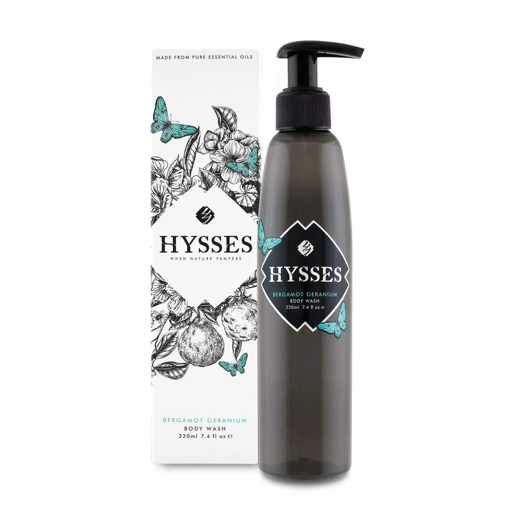 Body Wash Bergamot Geranium, 220ml