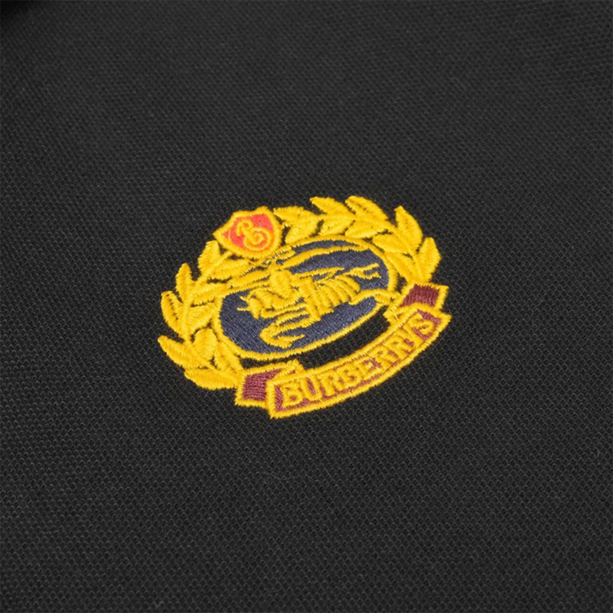 BRBRY Archive Logo Pique Polo Shirt