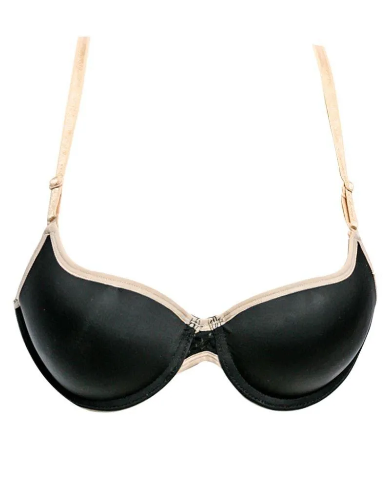 Bridal Pushup SH8900 Foam Bra Black - Single Padded,Under Wired Bra - By Sister Hood