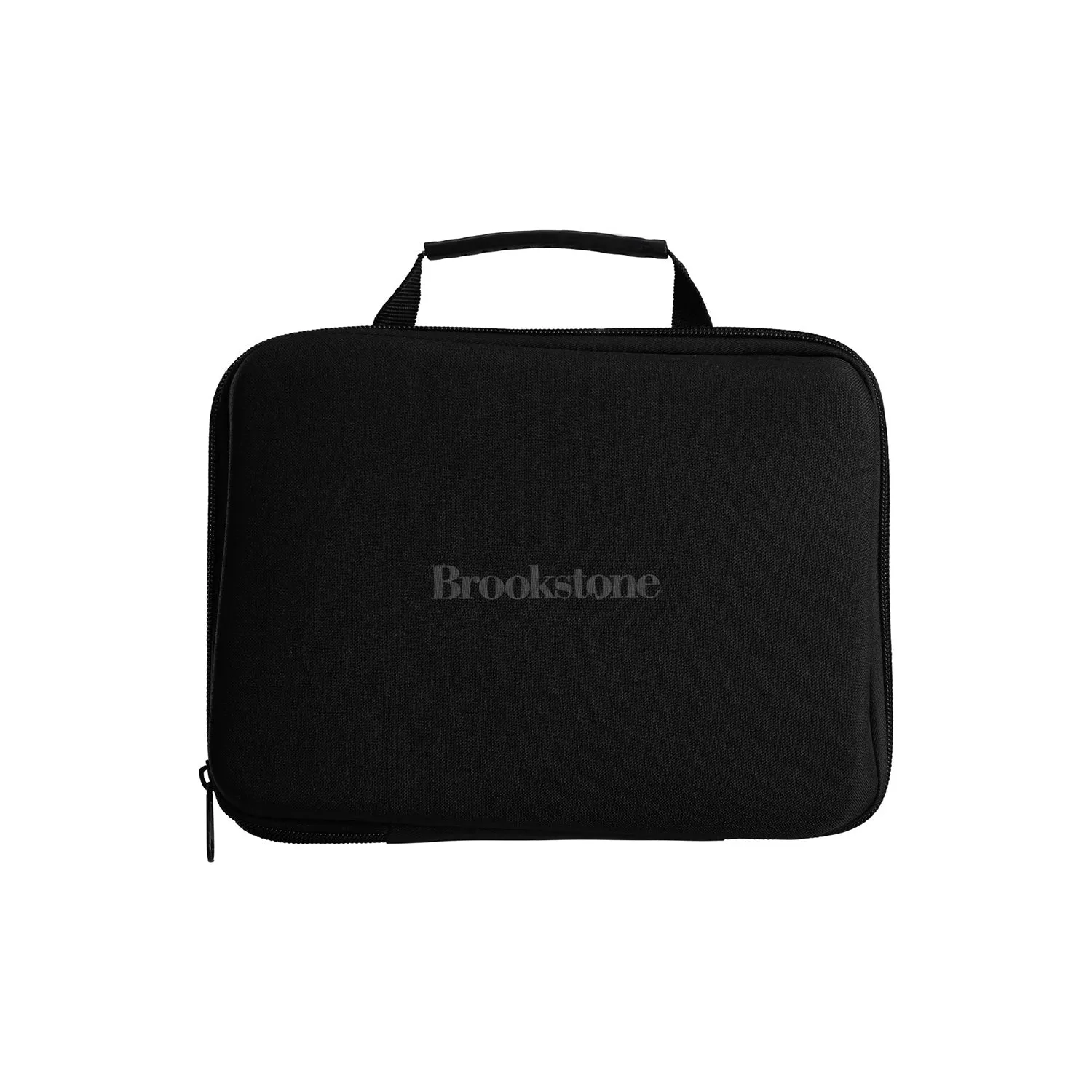 Brookstone Handheld Deep Tissue Percussion Massager with 4 attachment heads and 5 intensity levels