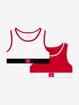 Calvin Klein Girls Cotton Bralette Set 2 Pack