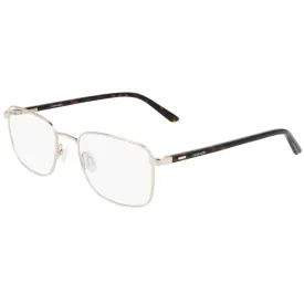 Calvin Klein Men's Eyeglasses - Gold Rectangular Frame | CALVIN KLEIN CK21301 717
