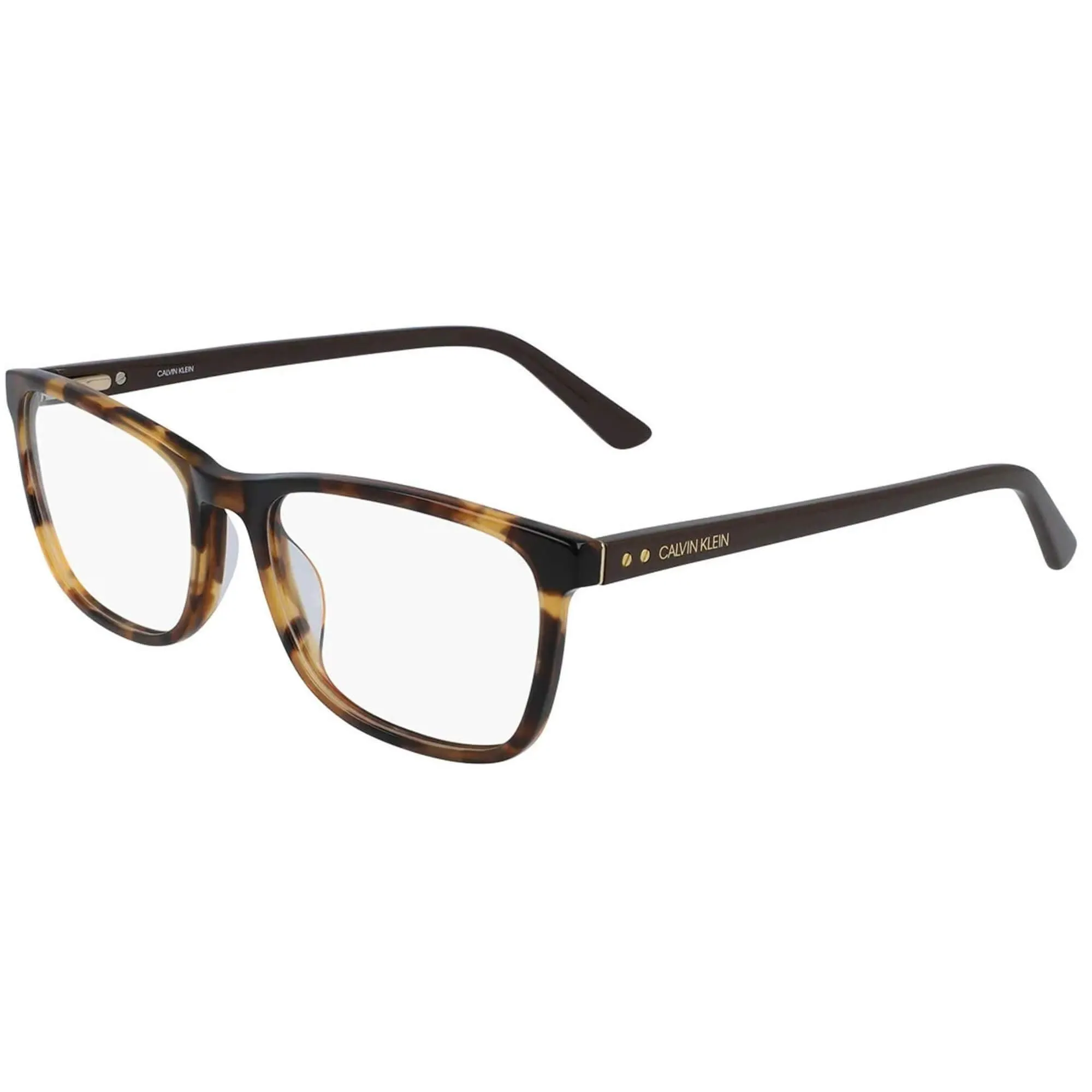 Calvin Klein Men's Eyeglasses - Honey Tortoise Plastic | CALVIN KLEIN CK20511 282