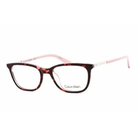 Calvin Klein Men's Eyeglasses - Rectangular Pink Tortoise/Blush Frame | CK20507 685