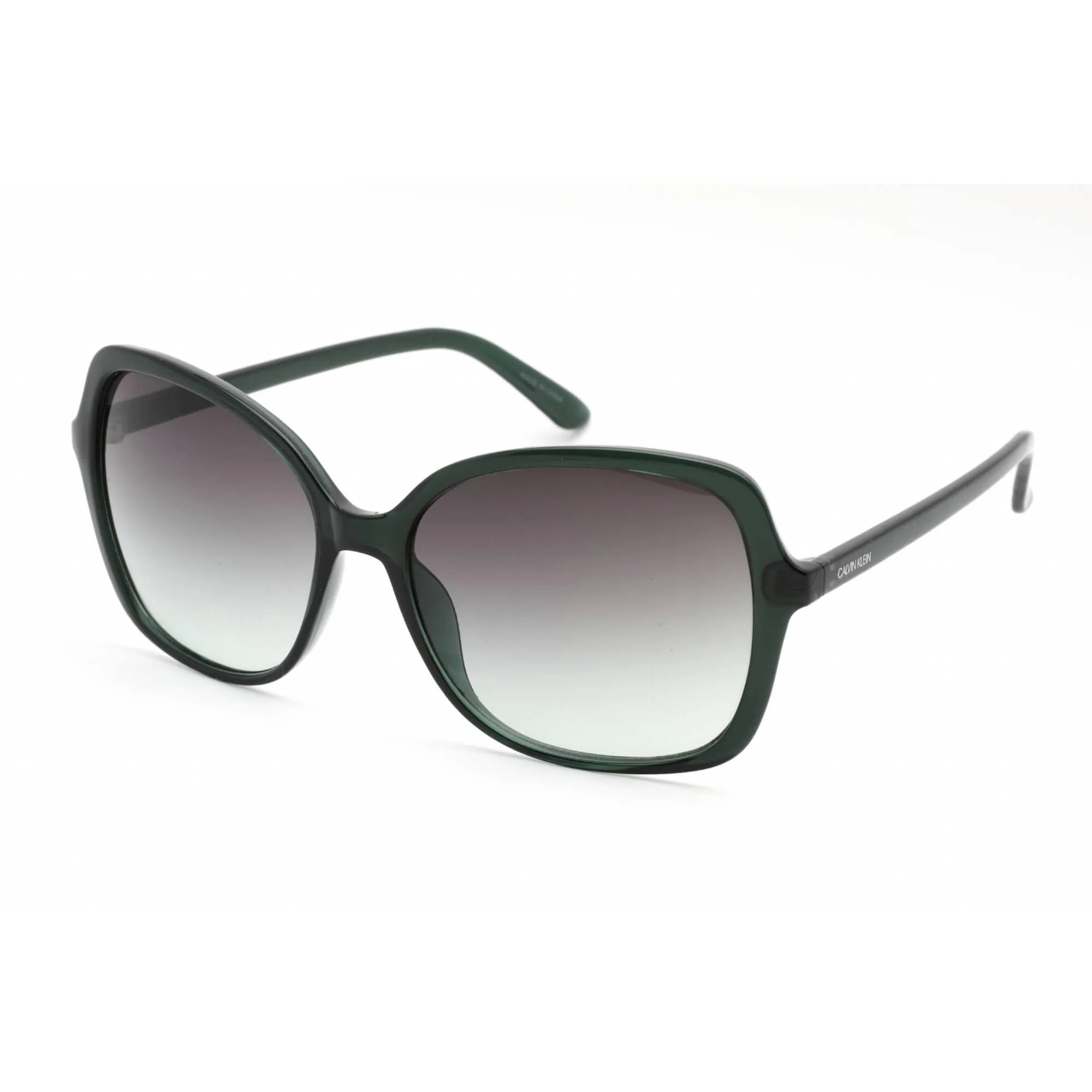 Calvin Klein Retail Women's Sunglasses - Milky Emerald Plastic Frame | CK19561S 360