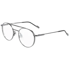 Calvin Klein Unisex Eyeglasses - Gunmetal Round Frame | CALVIN KLEIN CK21101 008