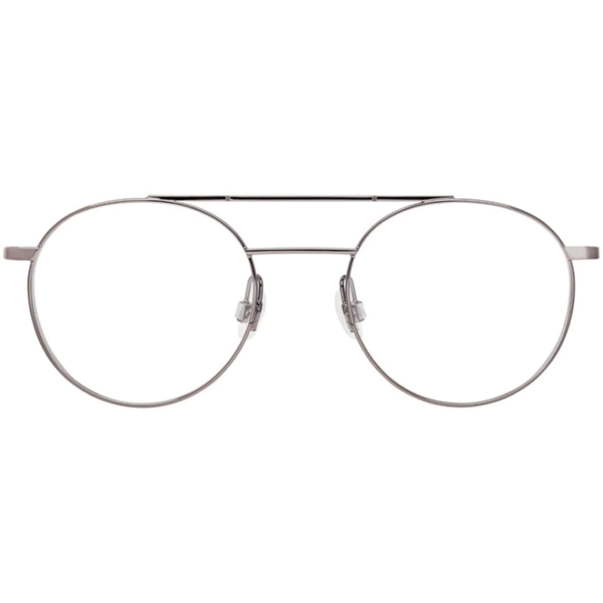 Calvin Klein Unisex Eyeglasses - Gunmetal Round Frame | CALVIN KLEIN CK21101 008