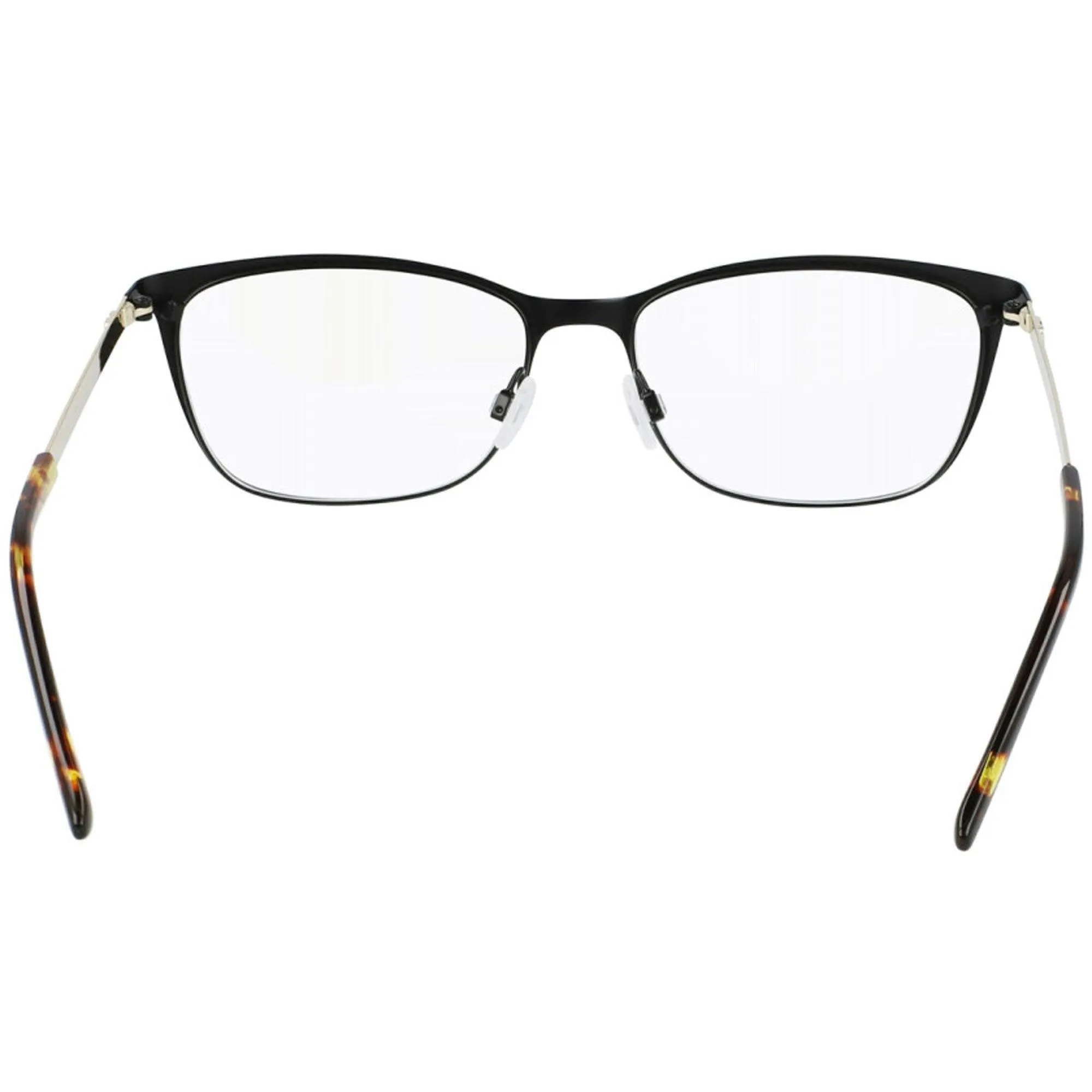 Calvin Klein Women's Eyeglasses - Black Metal rectangular Shape Frame | CK21118 001