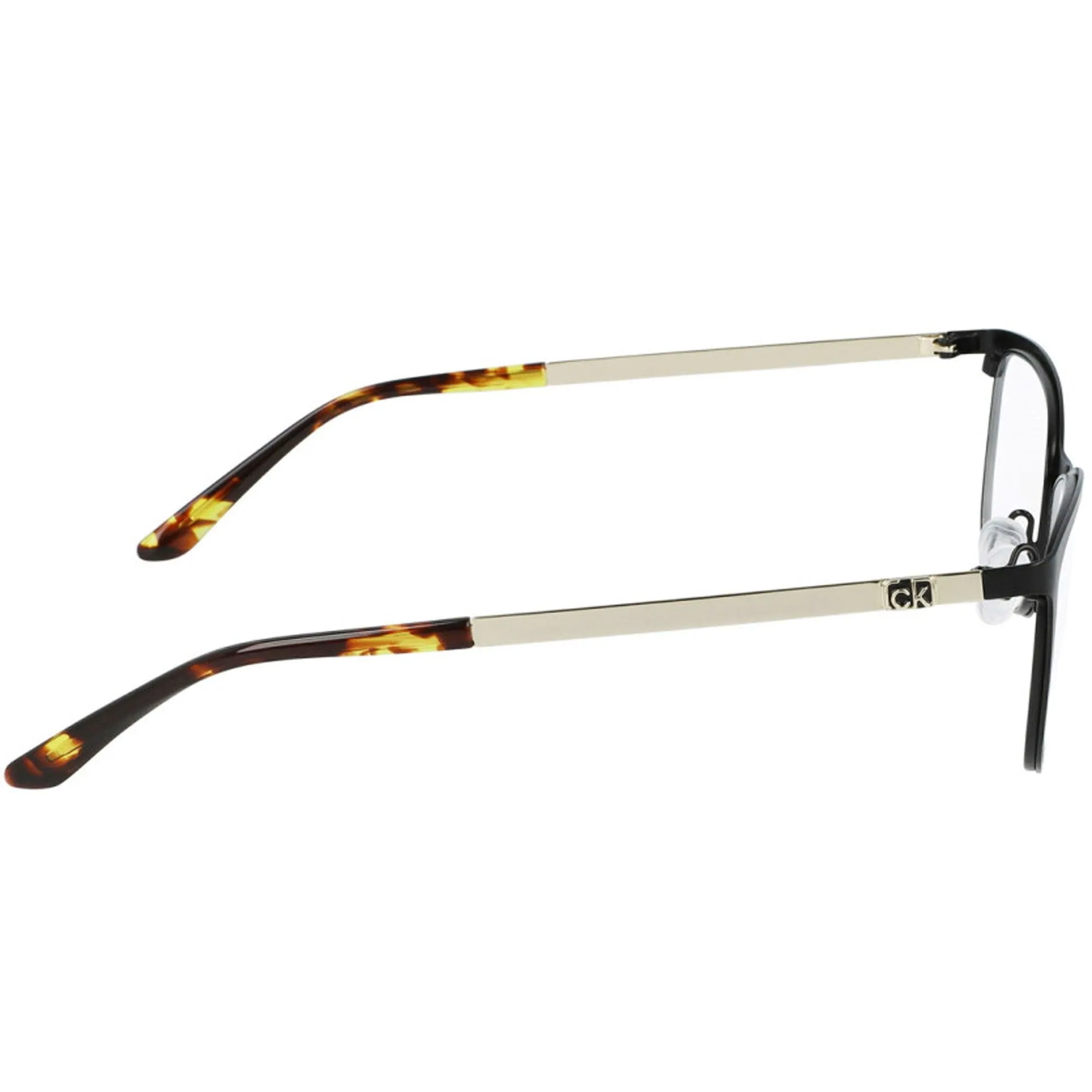 Calvin Klein Women's Eyeglasses - Black Metal rectangular Shape Frame | CK21118 001