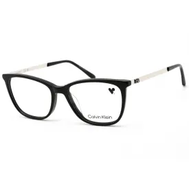 Calvin Klein Women's Eyeglasses - Black Plastic Cat Eye Frame Demo Lens | CK21701 001