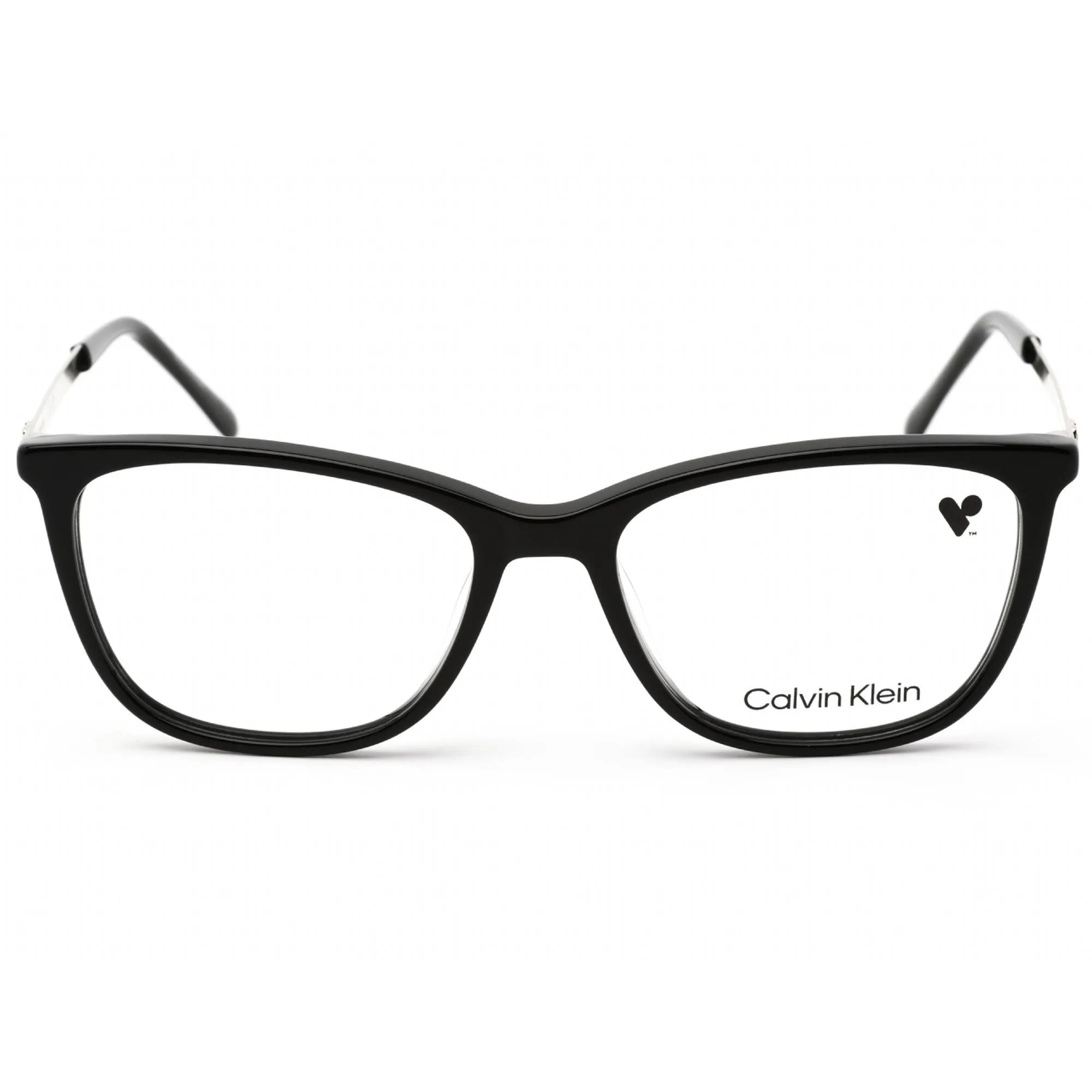 Calvin Klein Women's Eyeglasses - Black Plastic Cat Eye Frame Demo Lens | CK21701 001