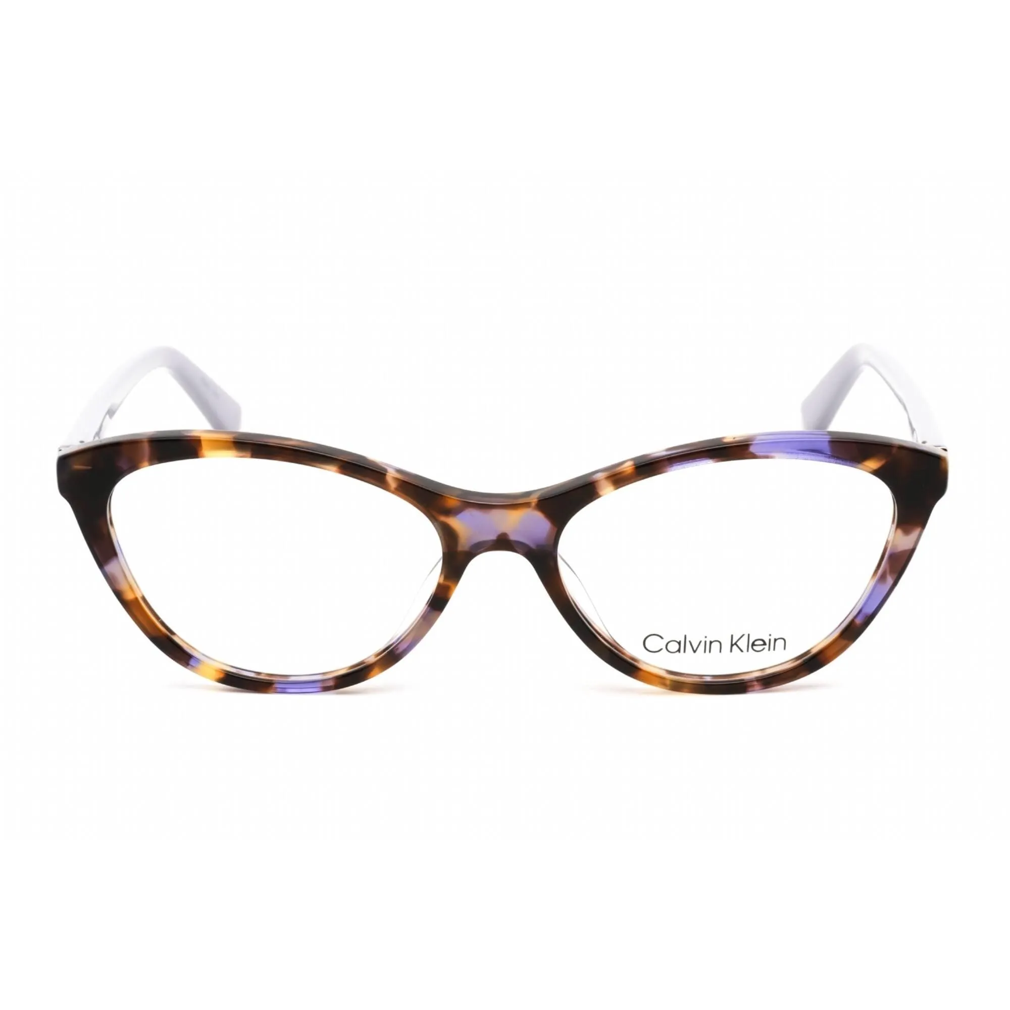 Calvin Klein Women's Eyeglasses - Cat Eye Iris Tortoise Plastic Frame | CK20506 524