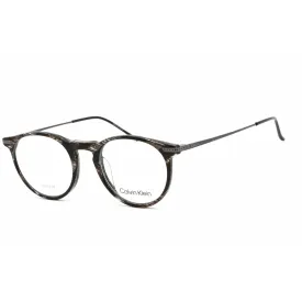 Calvin Klein Women's Eyeglasses - Horn Acetate/Titanium Round Frame | CK22527T 260