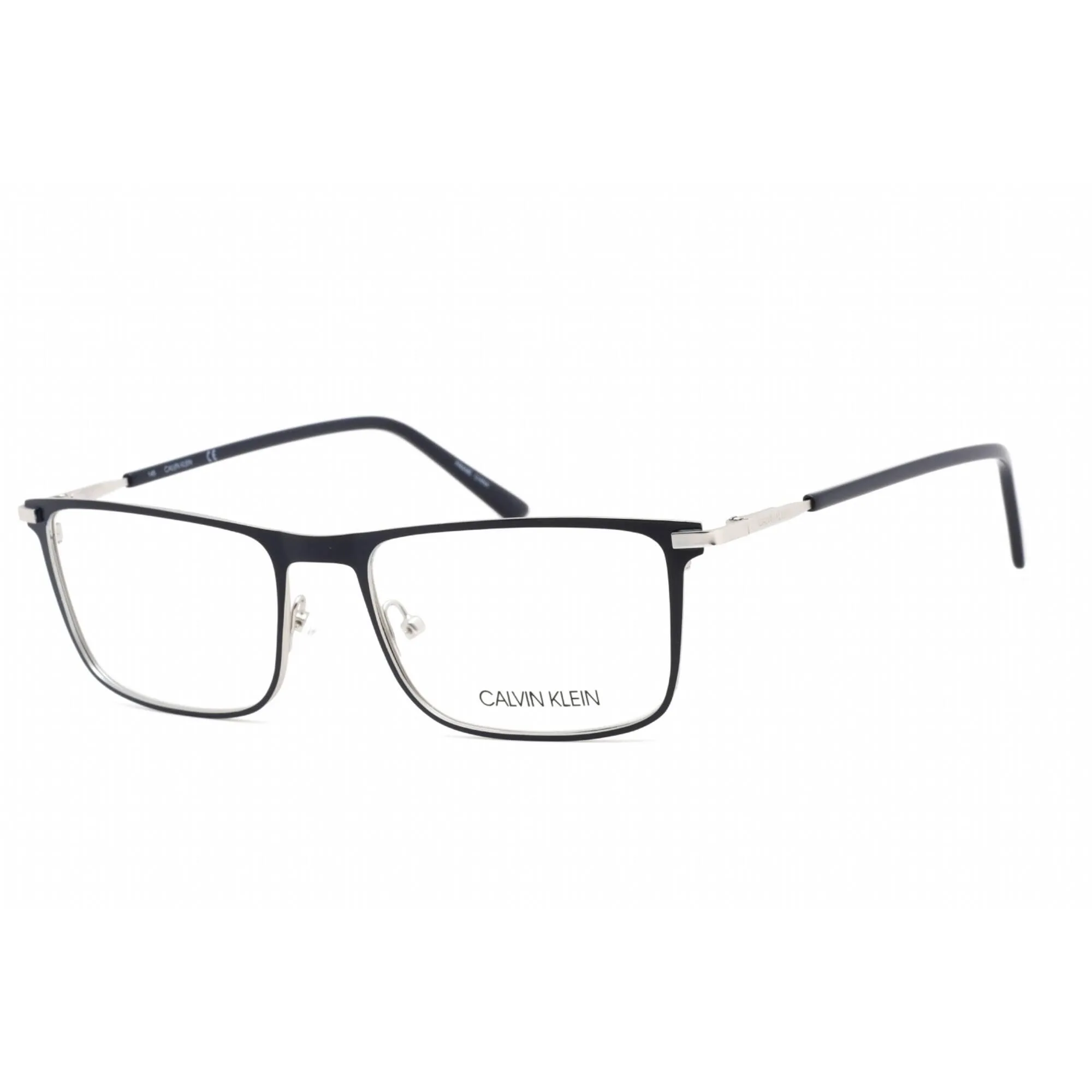 Calvin Klein Women's Eyeglasses - Matte Navy Metal Rectangular Frame | CK20304 410