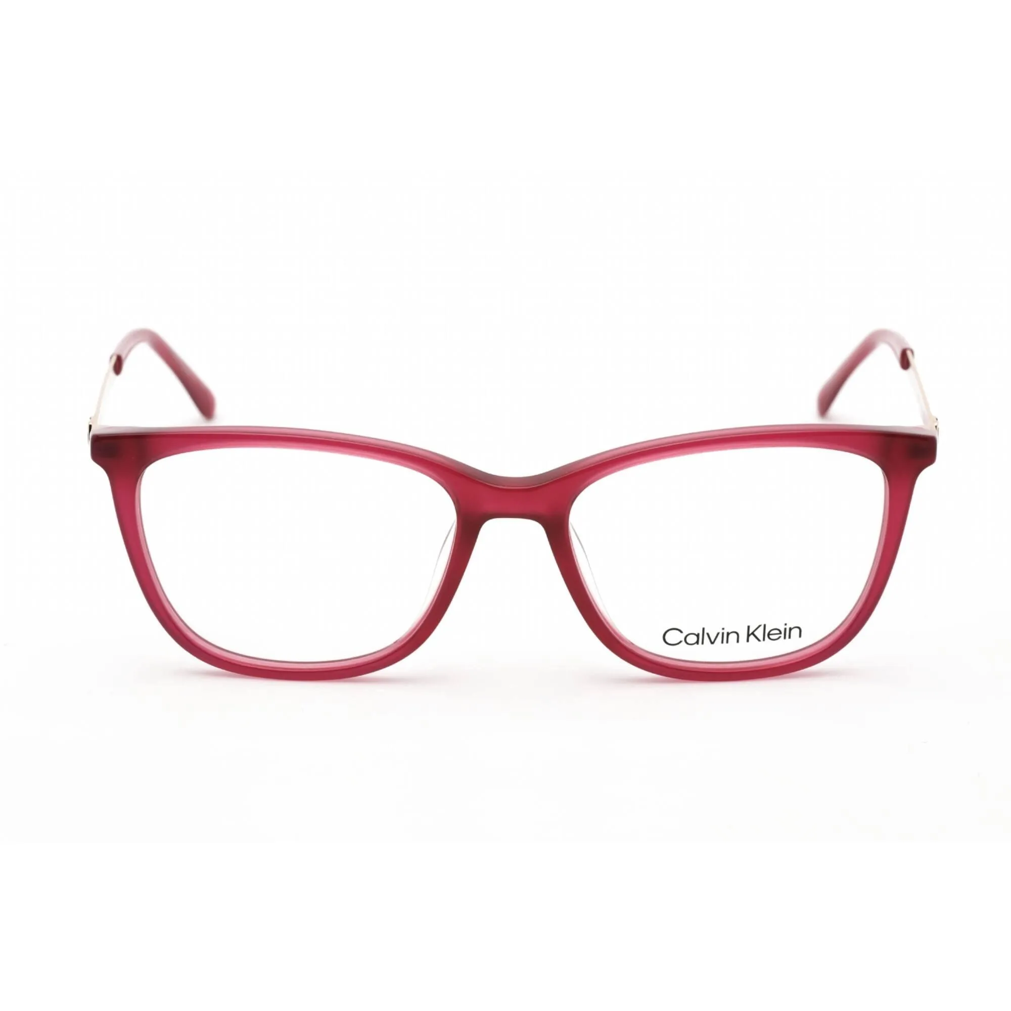 Calvin Klein Women's Eyeglasses - Milky Berry Plastic Rectangular Frame | CK21701 654