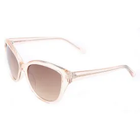 Calvin Klein Women's Sunglasses - Crystal Beige Cat Eye Frame | CK19536S 270