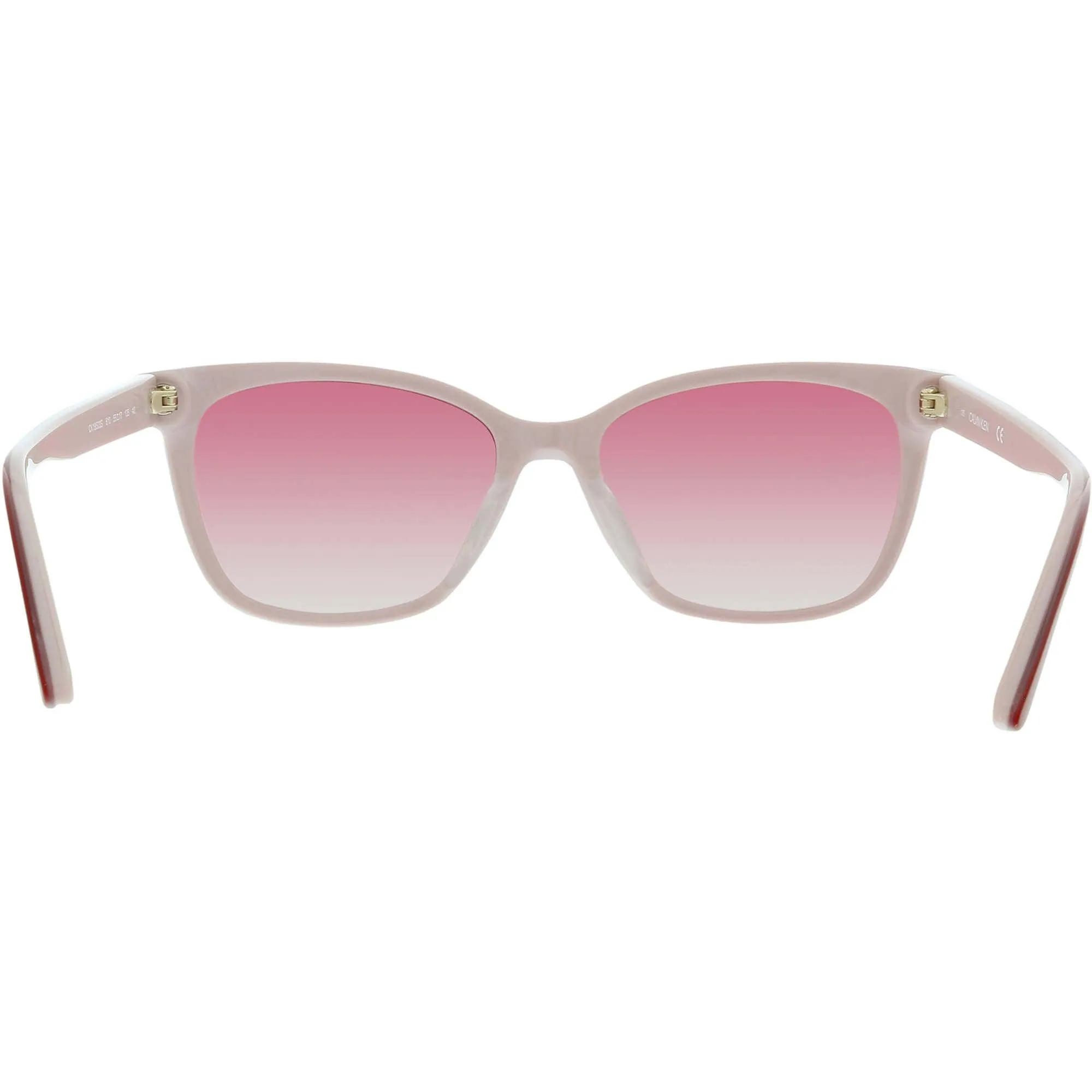 Calvin Klein Women's Sunglasses - Red/Blush Square Frame | CALVIN KLEIN CK19503S 610