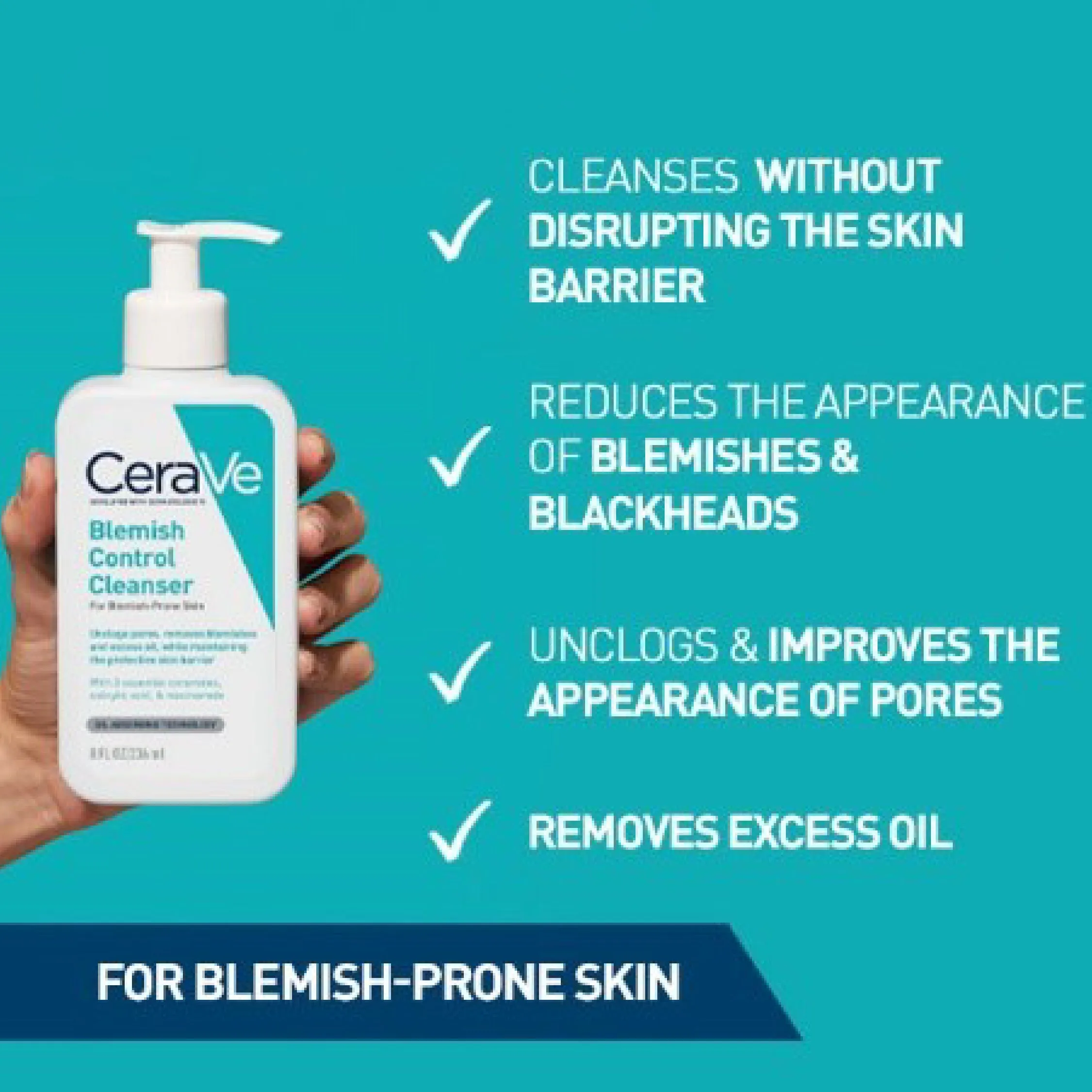 CeraVe Blemish Control Cleanser- 236ml