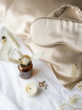Champagne Silk Sleep Set
