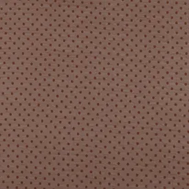 Chiffon with Dot - ROSY - Brown