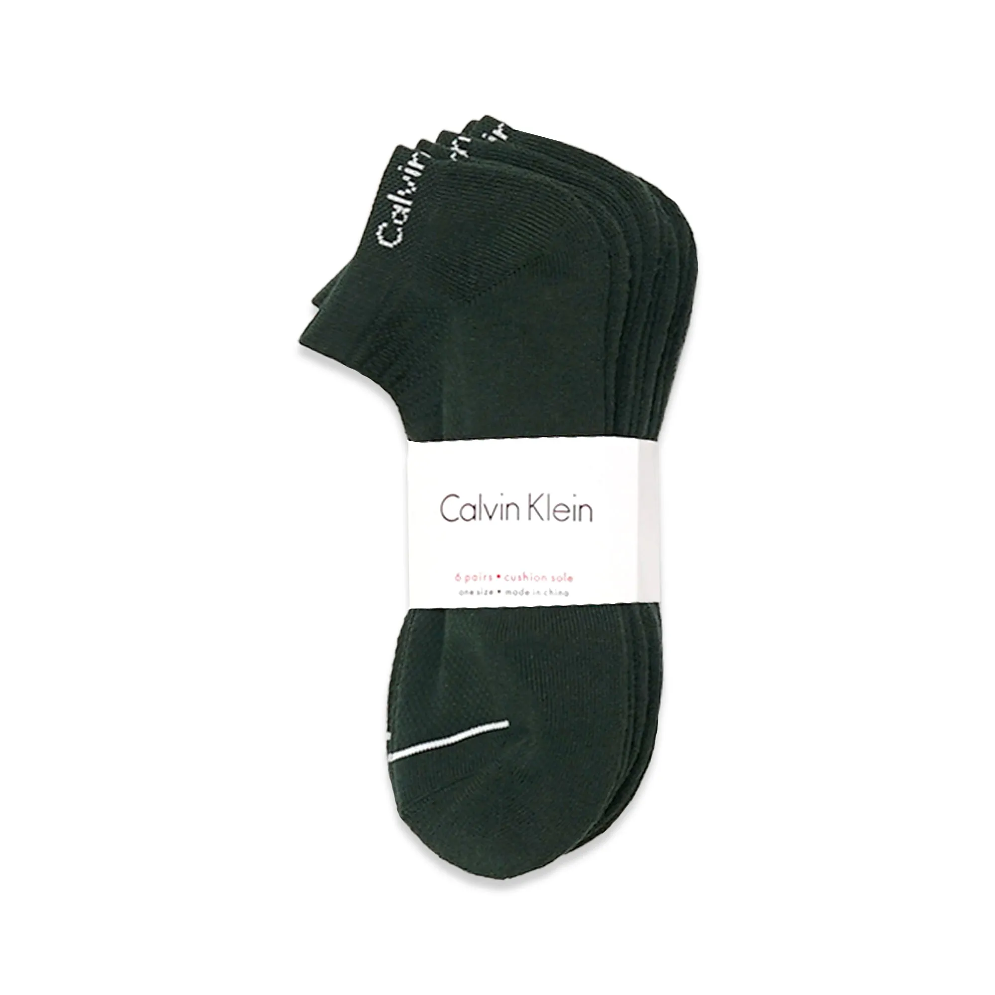 CK Cushion No Show Socks 6-Pair Pack
