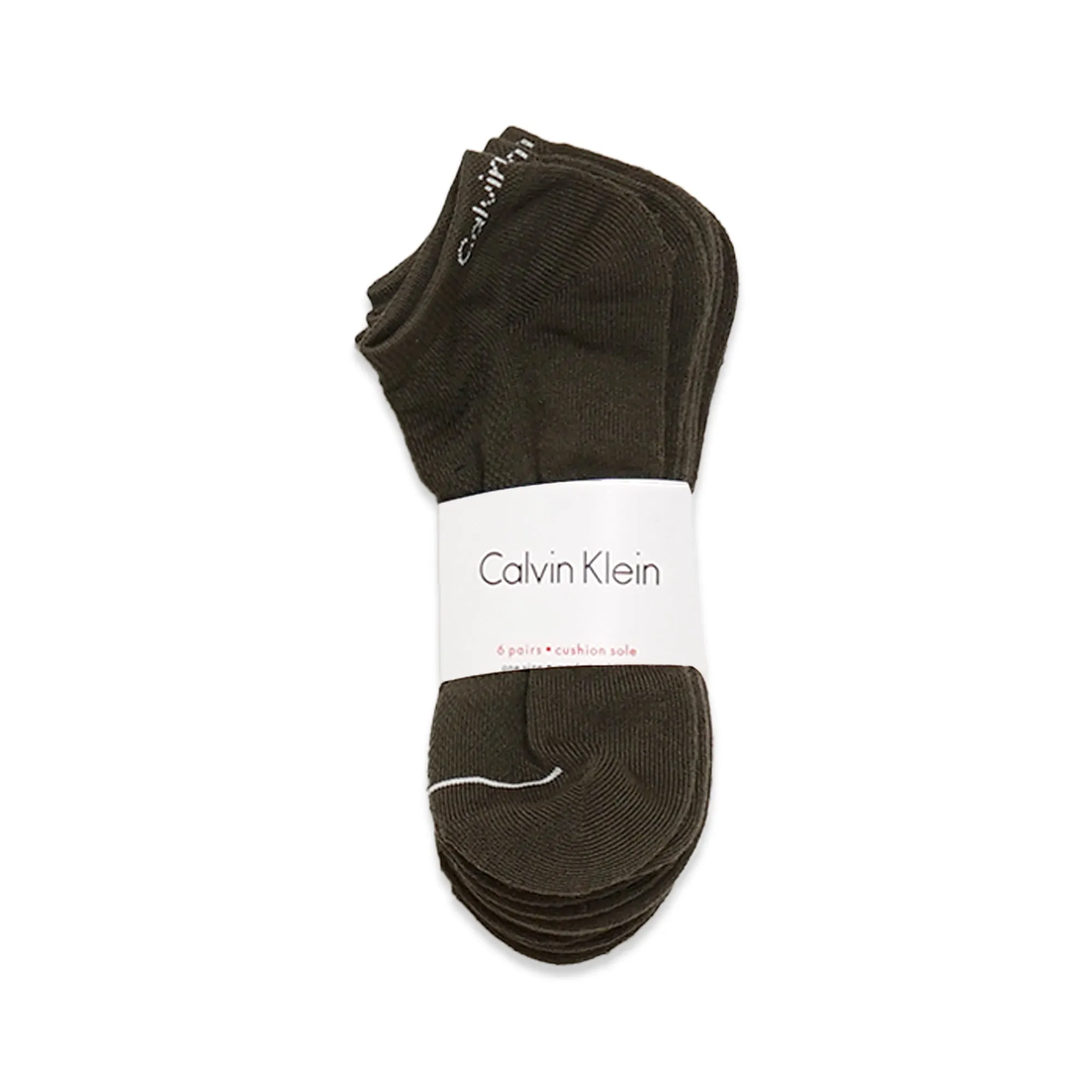 CK Cushion No Show Socks 6-Pair Pack