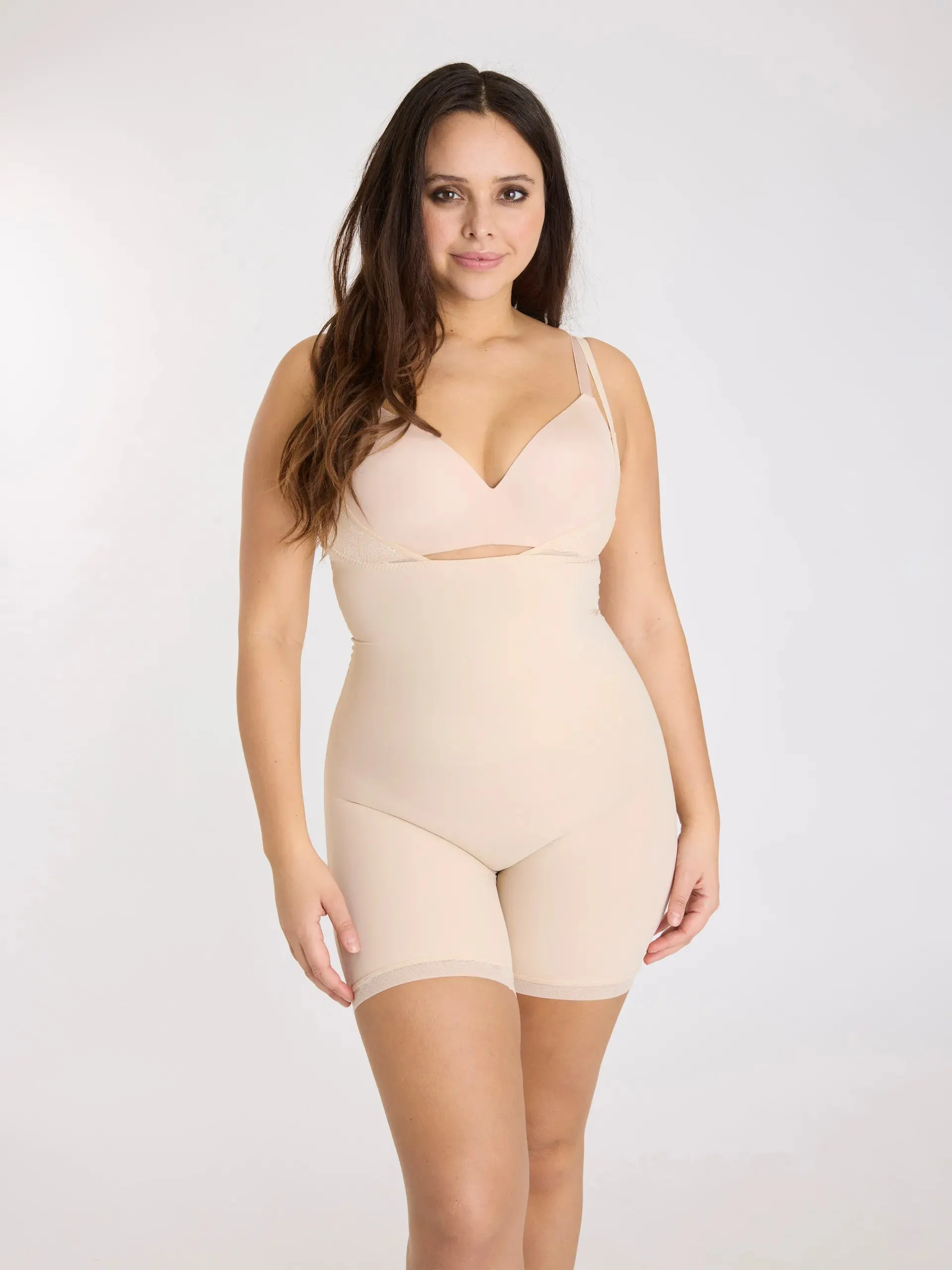 Control Shape Lace Body Suit