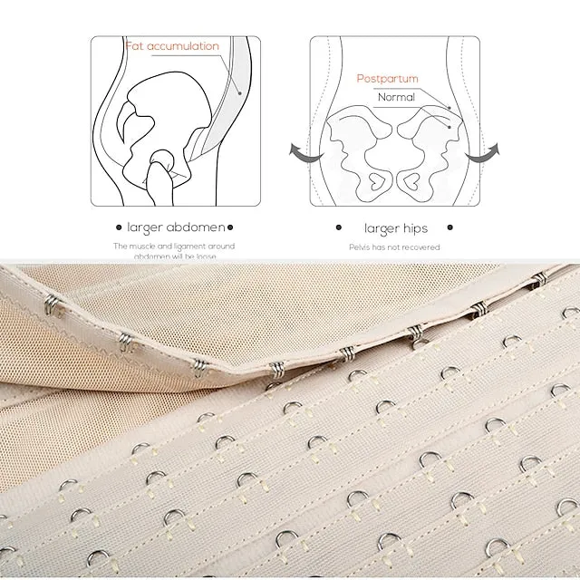 Corset for Women Shapewear Ladies Belly Waist Trainer Binder Shapers Modeling Belt corset Slimming Underwear Body Shaper Shapewear Slimming Belt Belly Shaper