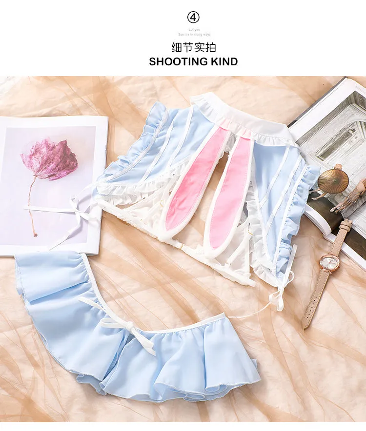 Cute Bunny Lingerie Set
