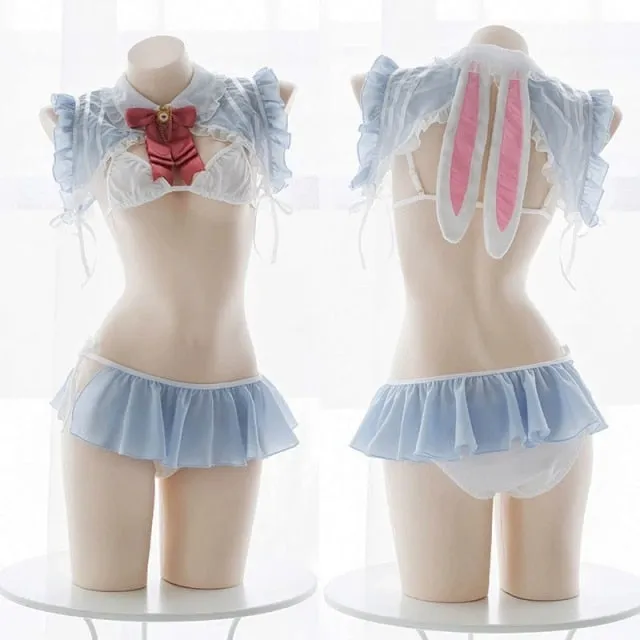 Cute Bunny Lingerie Set