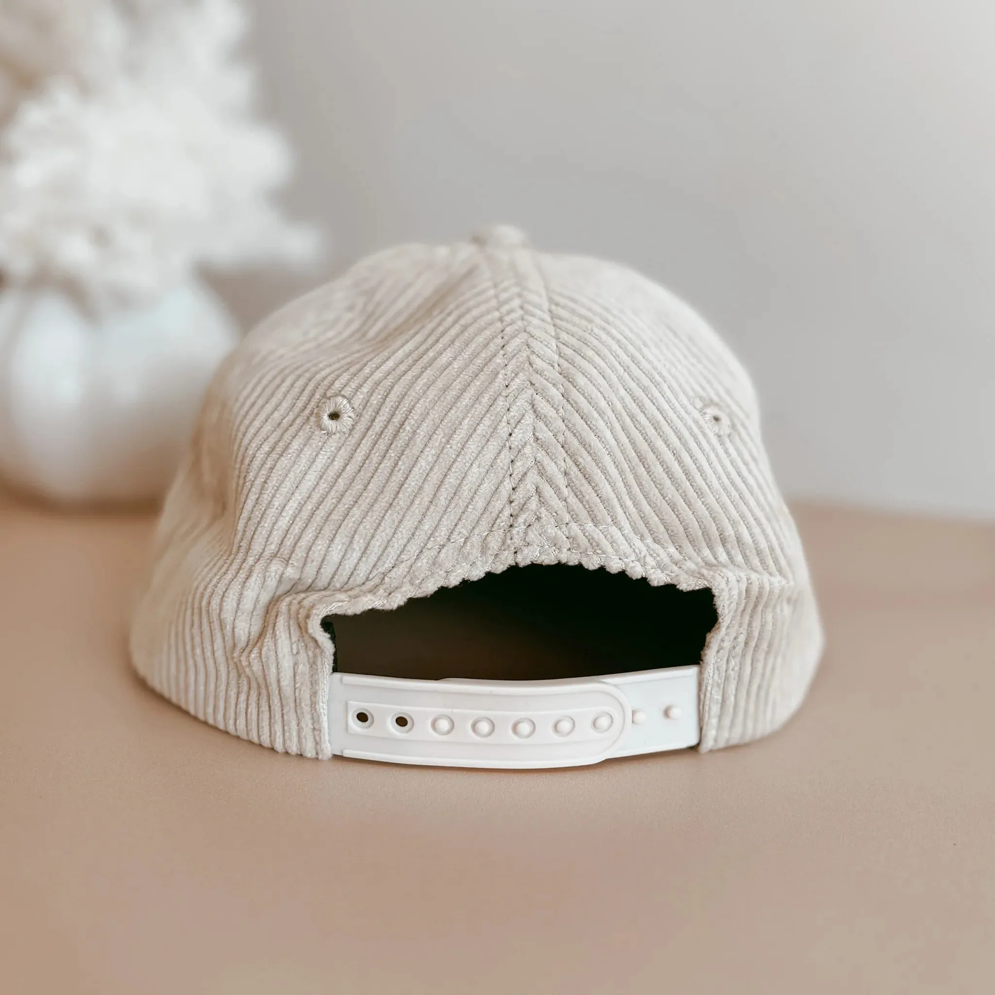 'Dad' Corduroy Curve Brim Hat